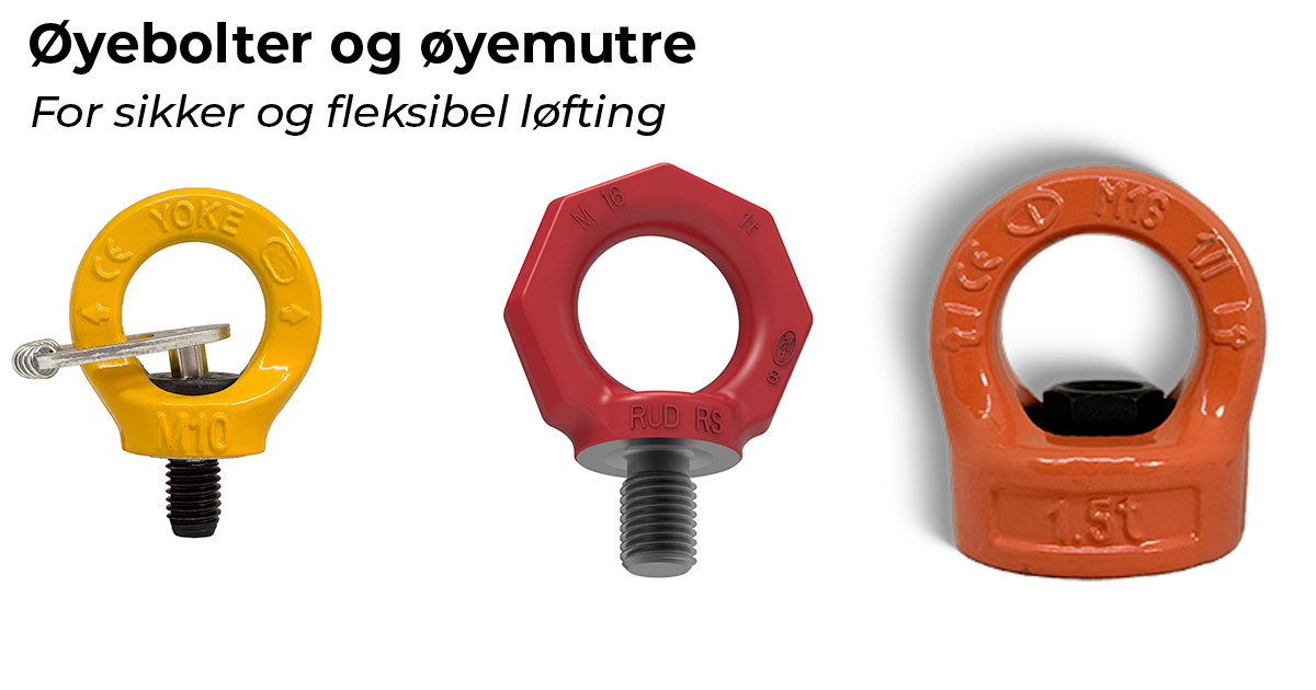 Øyebolter og øyemutre | Crane Partner AS