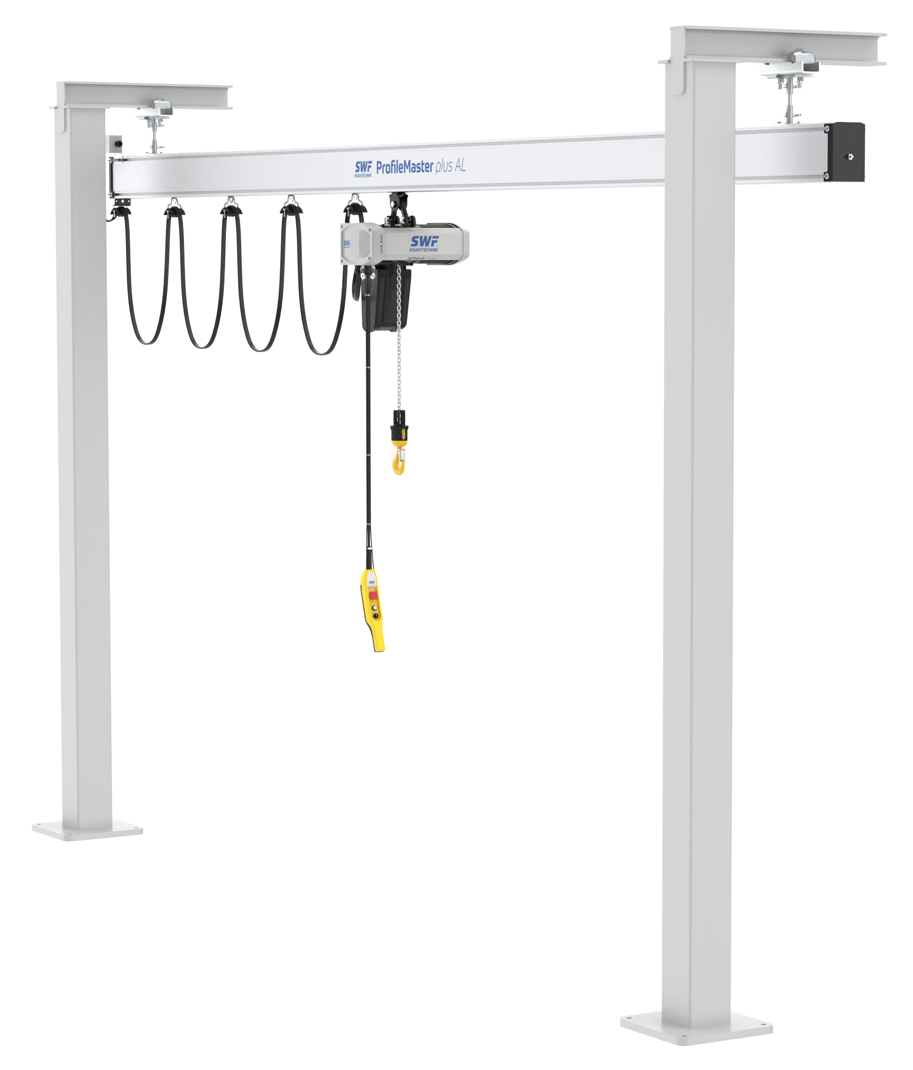 Frittstående ProfileMaster plus AL monorail